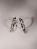 The Diamond Store Stellato heart drop hoop earrings 1.00ct, UK version