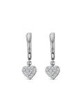 The Diamond Store lab diamond huggie earrings 0.29ct (British brand)