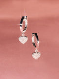 The Diamond Store lab diamond huggie earrings 0.29ct (British brand)