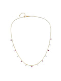 The Diamond Store Vivara lab ruby and diamond necklace set, UK version