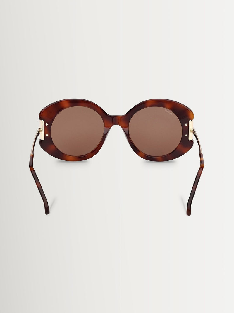 Max Mara brown acetate sunglasses - British product