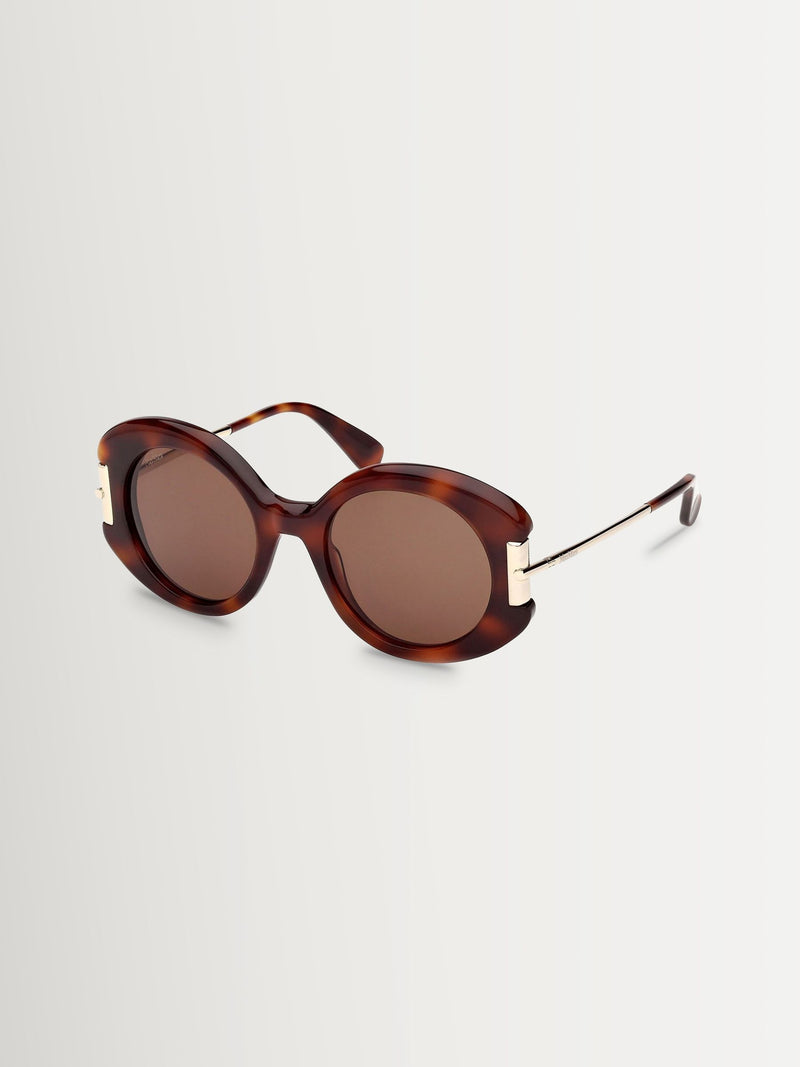 Max Mara brown acetate sunglasses - British product
