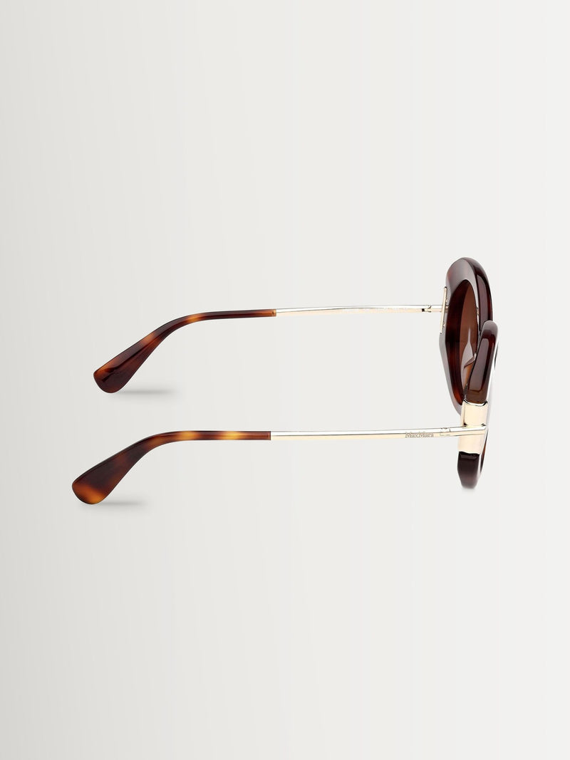 Max Mara brown acetate sunglasses - British product