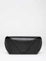 Next Lakeland Leather Black Flapover Leather Glasses Case- Buy online at McGrocer