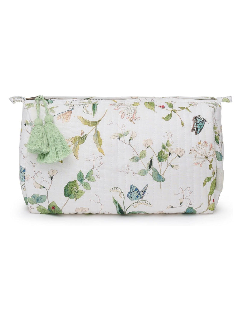Sophie Allport Wild Floral cotton wash bag (British brand)