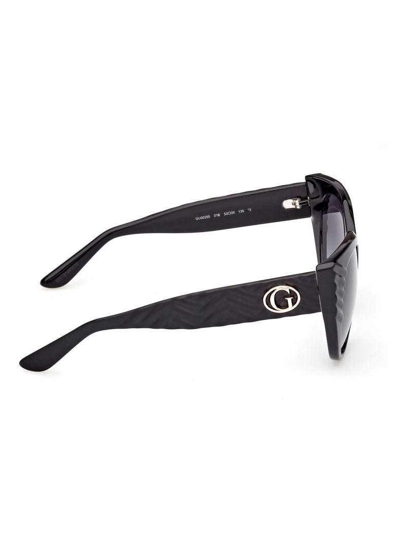 Guess black injected sunglasses oversized cat eye, imported from the UK