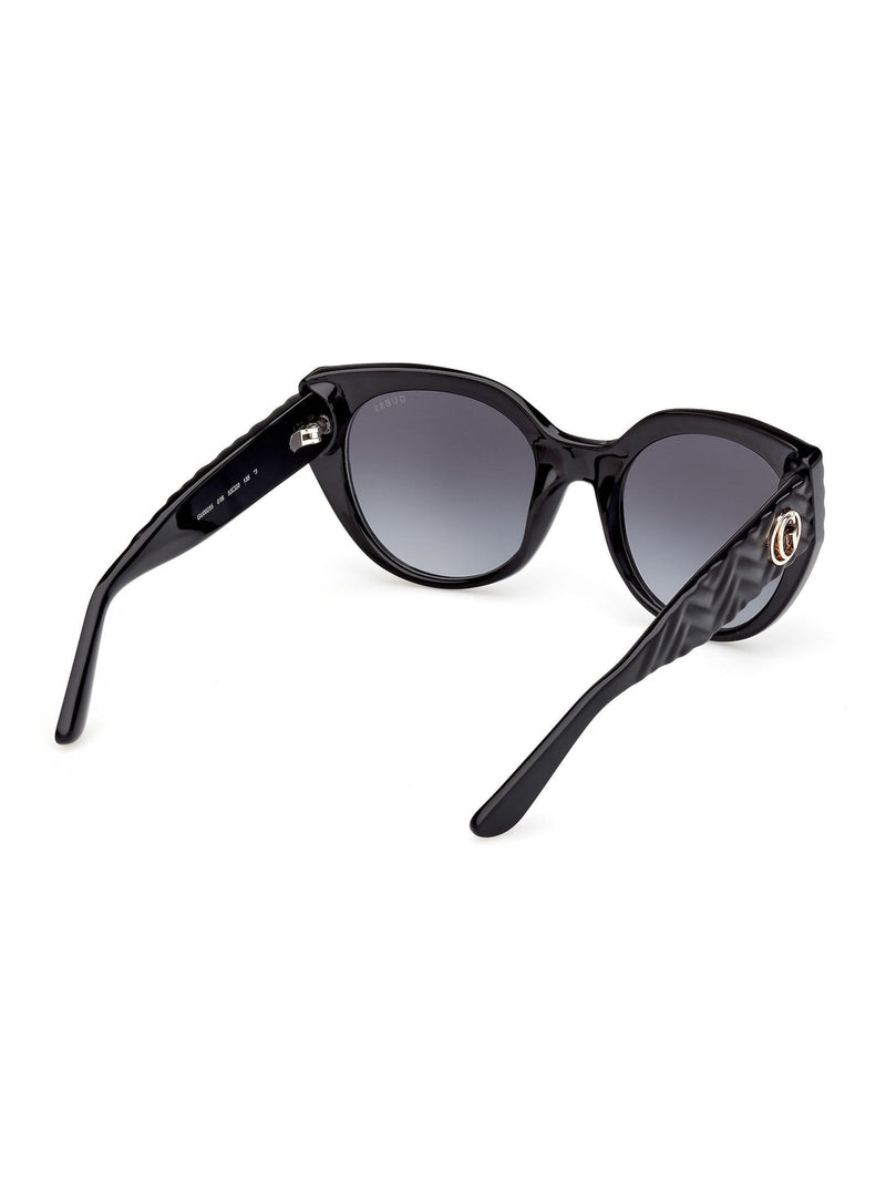 Guess black injected sunglasses oversized cat eye, imported from the UK
