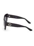 Guess black injected sunglasses oversized cat eye, imported from the UK