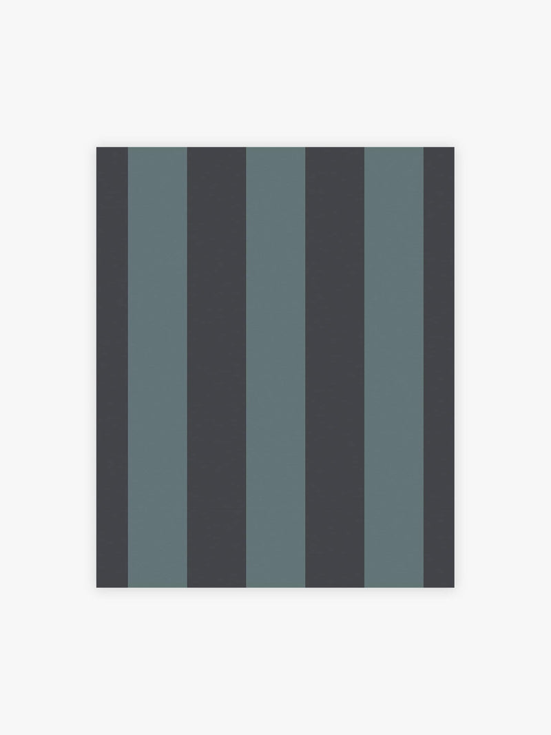 MADE.COM wallpaper sample Blue Demi Wide Stripe A4, UK version