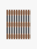 MADE.COM Sirio wallpaper sample Caramel Blue - British product
