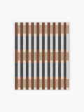 MADE.COM Sirio wallpaper Caramel Blue 10m roll, imported from the UK