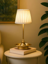 Next Searchlight Gold Rechargeable Table Lamp- Buy online at McGrocer