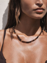 Next Brown Semi-Precious Stone Necklace- Buy online at McGrocer