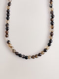 Brown Semi-Precious Stone Necklace, imported from the UK