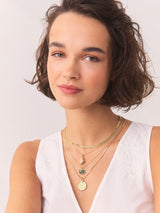 Next Gold Tone Pendant Heritage 4 Layer Necklace- Buy online at McGrocer