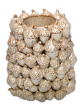 Libra Interiors cream acorn cluster vase decorative - British product