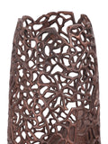 Libra Interiors Apo Coral raw bronze large vase, UK version