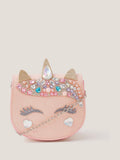 Monsoon unicorn bag with pink glitter - British product