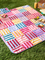 Next Furn Ana Multicolour Water-Resistant Outdoor Picnic Blanket- Buy online at McGrocer