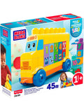 Mega Bloks Build & Count Bus toddler toy 45 pieces, imported from the UK