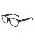 Storm Brown Wood Effect D Frame reading glasses, imported from the UK