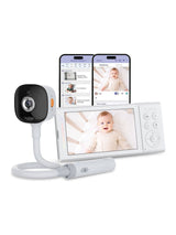 Next Hubble White Go Baby Smart Portable Baby Monitor- Buy online at McGrocer