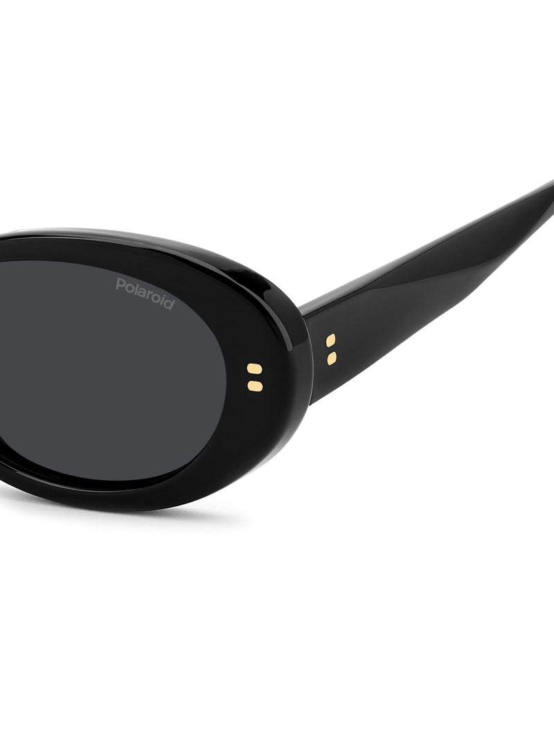 Polaroid sunglasses black oval - British product