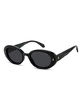 Polaroid sunglasses black oval - British product
