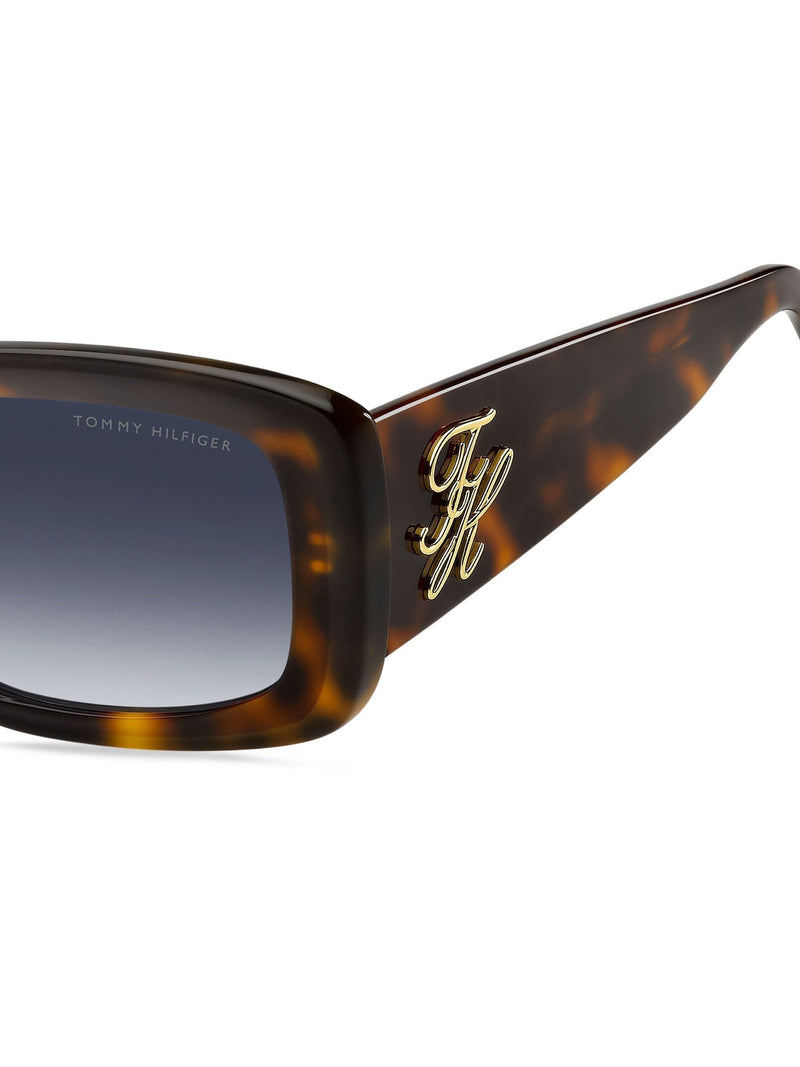 Tommy Hilfiger brown rectangular sunglasses - British product