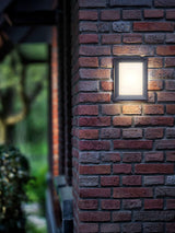Next Philips Black LED Karp Outdoor Wall Lantern- Buy online at McGrocer