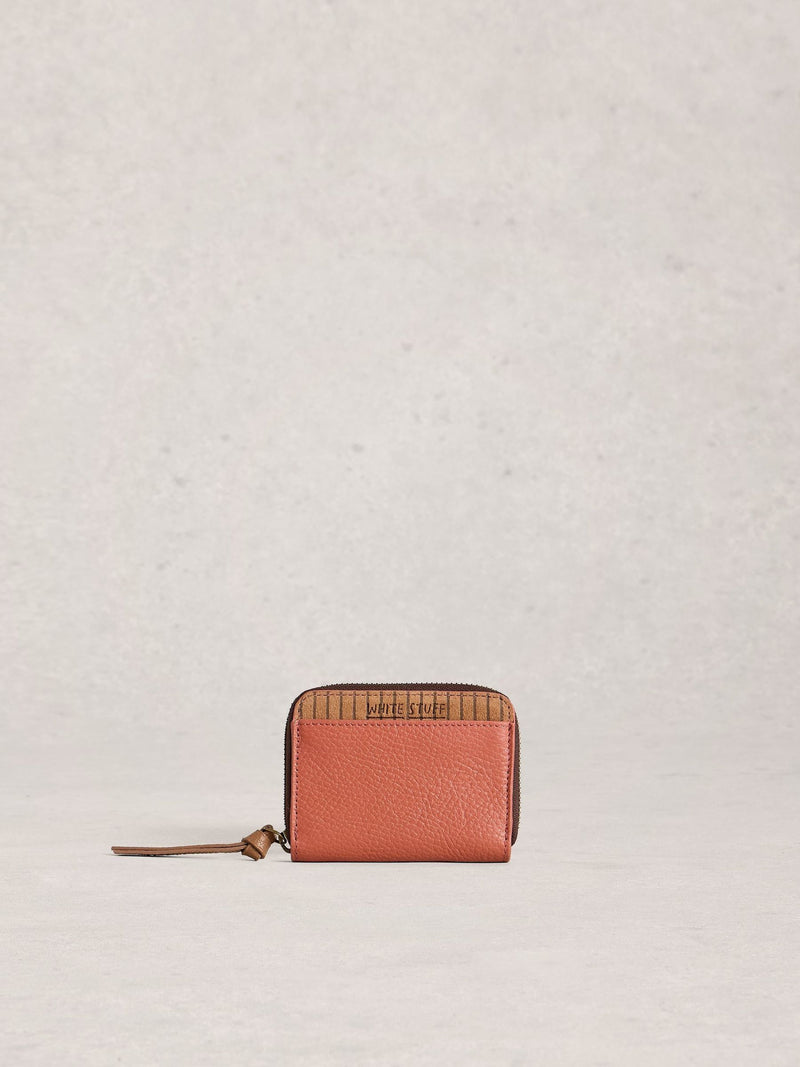 White Stuff Cerys pink zip around purse, UK version