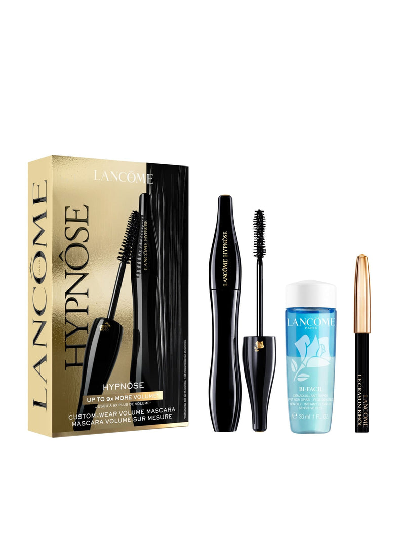 Lancôme Hypnose mascara set with liner and remover - British product