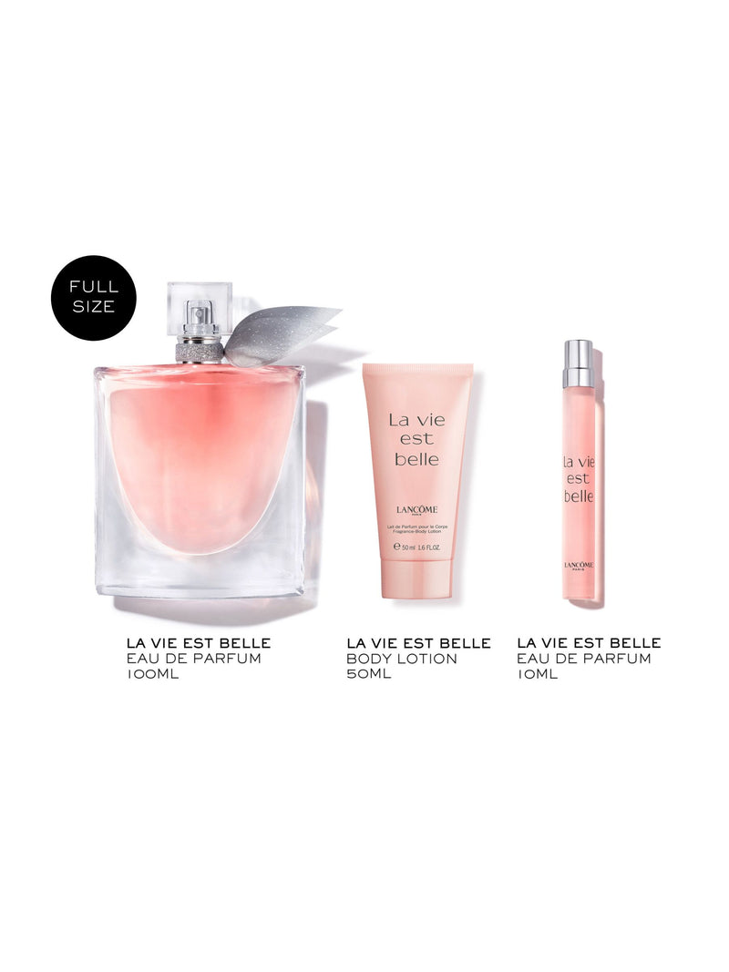 Lancôme La Vie Est Belle perfume gift set 100ml, UK version
