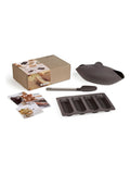 Lekue baking kit with bread maker and baguette mould - British product