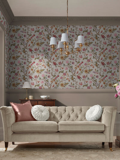 Next Laura Ashley Pale Sable Lingmell Trail Wallpaper 10m x 52cm- Buy online at McGrocer