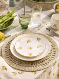 Sophie Allport stoneware side plate lemons design 28cm (British brand)