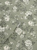 Laura Ashley antique green Bradenbury Trail wallpaper sample A4, UK version