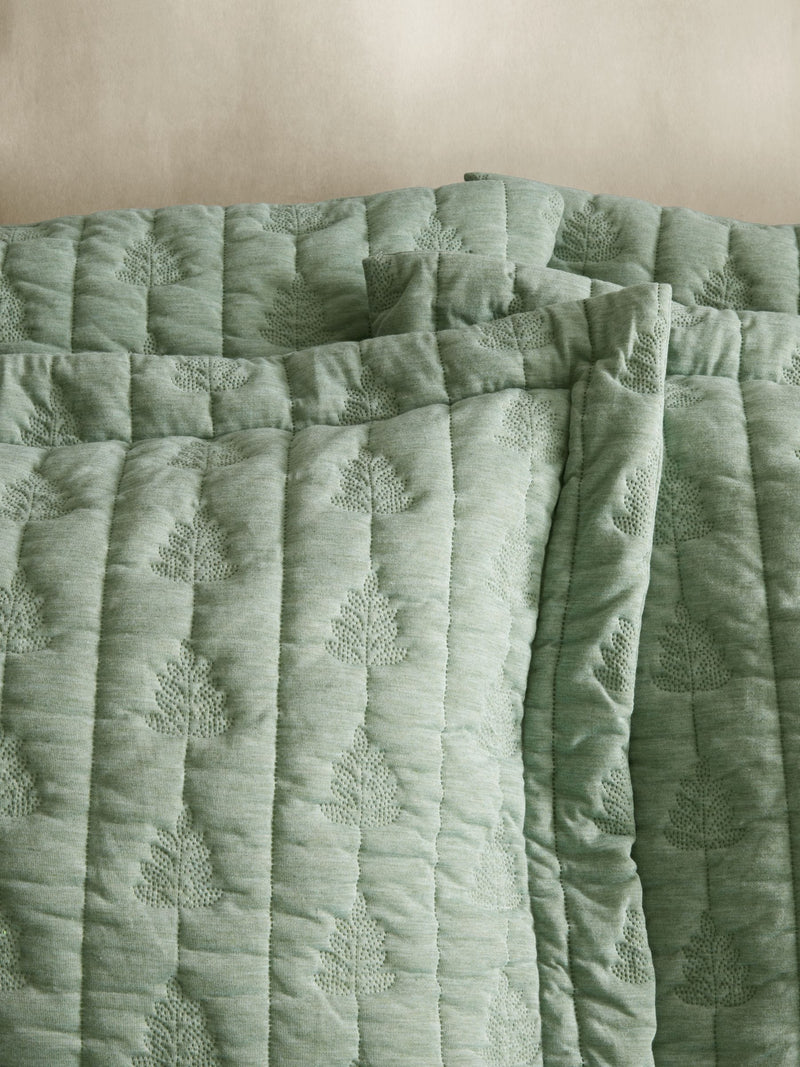 Pineapple Elephant tamba leaf green pillowcases, imported from the UK