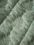 Pineapple Elephant tamba leaf green pillowcases, imported from the UK