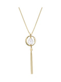 Karen Millen modern pearl pendant necklace, UK version