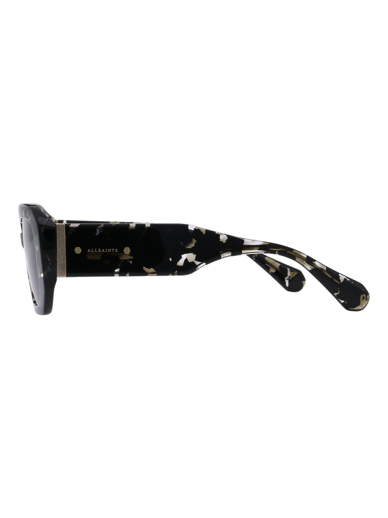 AllSaints black tortoiseshell sunglasses, imported from the UK