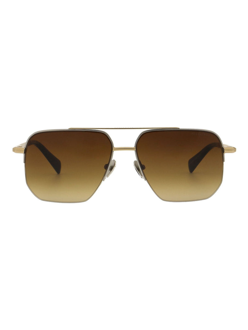 AllSaints silver pilot sunglasses 56/15-140 - British product