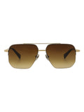 AllSaints silver pilot sunglasses 56/15-140 - British product
