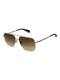 AllSaints silver pilot sunglasses 56/15-140 - British product
