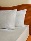 MADE.COM Ansel pillowcases grey stripe 2 pack, UK version
