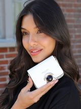 Next Luella Grey White Erin Small Purse- Buy online at McGrocer