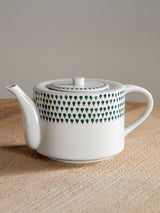 Next Nkuku Cream Juniper Drop Teapot- Buy online at McGrocer