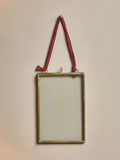 Nkuku antique brass photo frame 4x6 inch - British product