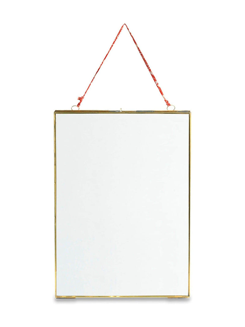 Nkuku antique brass photo frame 4x6 inch - British product