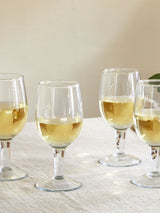 Next Nkuku Set of 4 Clear Pani Wine Glasses- Buy online at McGrocer